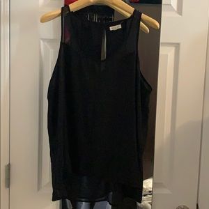 Black sheer top
